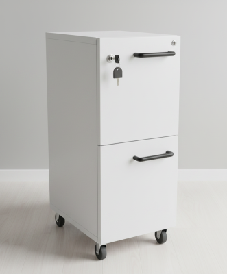 ARCHIVERO RODANTE WHITE
