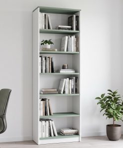 LIBRERO YALE COLOR BLANCO Y AGAVE – OFERTA DE STOCK